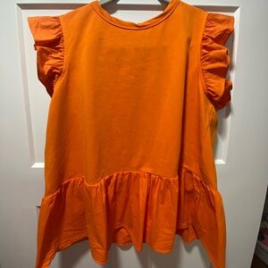 Orange Blouse